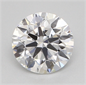 Natural Diamond 0.40 Carats, Round with Excellent Cut, D Color, VS2 Clarity and Certified by GIA