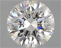 Natural Diamond 2.22 Carats, Round with Excellent Cut, G Color, VVS2 Clarity and Certified by GIA