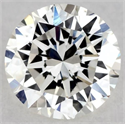 Natural Diamond 0.46 Carats, Round with Very Good Cut, H Color, VS2 Clarity and Certified by GIA