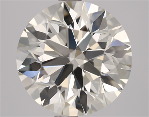 Picture of Natural Diamond 3.01 Carats, Round with Excellent Cut, K Color, VS1 Clarity and Certified by GIA