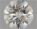 Natural Diamond 0.50 Carats, Round with Excellent Cut, H Color, VS1 Clarity and Certified by IGI