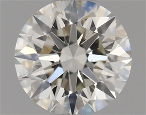 Picture of Natural Diamond 0.50 Carats, Round with Excellent Cut, H Color, VS1 Clarity and Certified by IGI