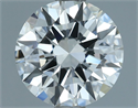 Natural Diamond 1.50 Carats, Round with Excellent Cut, F Color, VVS1 Clarity and Certified by IGI