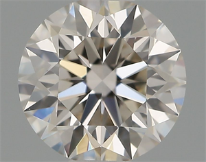 Picture of Natural Diamond 0.45 Carats, Round with Excellent Cut, K Color, VVS1 Clarity and Certified by GIA