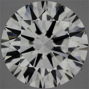 Picture of Natural Diamond 1.75 Carats, Round with Excellent Cut, H Color, VS1 Clarity and Certified by GIA