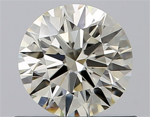 Picture of Natural Diamond 0.60 Carats, Round with Excellent Cut, J Color, SI1 Clarity and Certified by IGI