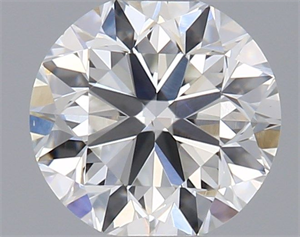 Picture of Natural Diamond 0.40 Carats, Round with Very Good Cut, I Color, VS1 Clarity and Certified by GIA