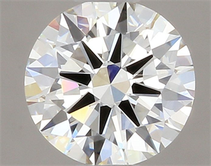 Picture of Natural Diamond 0.40 Carats, Round with Excellent Cut, J Color, VVS1 Clarity and Certified by GIA