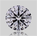 Natural Diamond 0.59 Carats, Round with Excellent Cut, I Color, SI2 Clarity and Certified by GIA