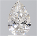 Natural Diamond 1.00 Carats, Pear with  Cut, G Color, VS2 Clarity and Certified by GIA