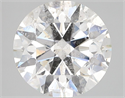 Natural Diamond 5.02 Carats, Round with Excellent Cut, G Color, SI2 Clarity and Certified by IGI