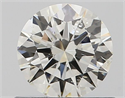 Natural Diamond 0.59 Carats, Round with Excellent Cut, I Color, SI2 Clarity and Certified by GIA