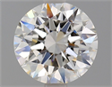 Natural Diamond 1.50 Carats, Round with Excellent Cut, I Color, IF Clarity and Certified by GIA