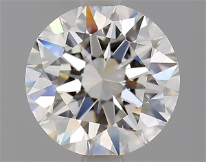 Picture of Natural Diamond 1.50 Carats, Round with Excellent Cut, I Color, IF Clarity and Certified by GIA