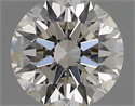 Natural Diamond 0.44 Carats, Round with Excellent Cut, J Color, VS2 Clarity and Certified by GIA