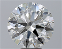 Natural Diamond 6.13 Carats, Round with Excellent Cut, I Color, VS1 Clarity and Certified by GIA