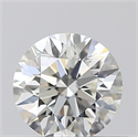 Natural Diamond 0.40 Carats, Round with Excellent Cut, I Color, VS1 Clarity and Certified by GIA