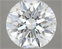 Natural Diamond 0.60 Carats, Round with Very Good Cut, J Color, VS1 Clarity and Certified by GIA