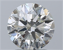 Natural Diamond 1.82 Carats, Round with Excellent Cut, H Color, VVS1 Clarity and Certified by IGI