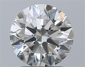 Picture of Natural Diamond 1.82 Carats, Round with Excellent Cut, H Color, VVS1 Clarity and Certified by IGI