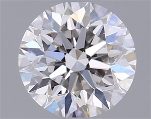 Picture of Natural Diamond 0.40 Carats, Round with Excellent Cut, E Color, VS1 Clarity and Certified by GIA