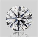 Natural Diamond 4.01 Carats, Round with Excellent Cut, K Color, SI1 Clarity and Certified by GIA