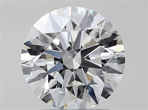 Picture of Natural Diamond 1.57 Carats, Round with Excellent Cut, H Color, VVS1 Clarity and Certified by GIA