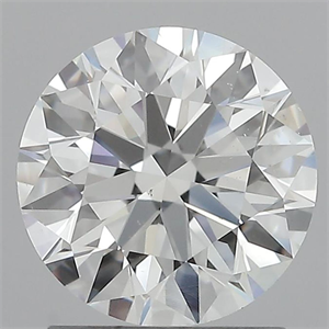 Picture of Natural Diamond 1.60 Carats, Round with Excellent Cut, G Color, VS2 Clarity and Certified by GIA