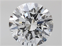 Natural Diamond 1.80 Carats, Round with Excellent Cut, H Color, VS2 Clarity and Certified by GIA