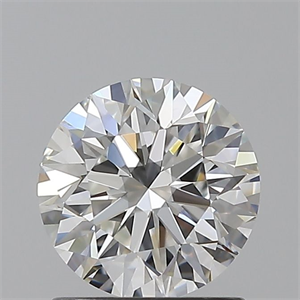 Picture of Natural Diamond 1.21 Carats, Round with Excellent Cut, F Color, IF Clarity and Certified by GIA