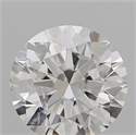 Natural Diamond 0.40 Carats, Round with Excellent Cut, F Color, I1 Clarity and Certified by GIA