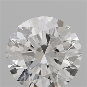 Picture of Natural Diamond 0.40 Carats, Round with Excellent Cut, F Color, I1 Clarity and Certified by GIA