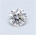 Natural Diamond 0.47 Carats, Round with Excellent Cut, J Color, VS1 Clarity and Certified by GIA