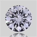 Natural Diamond 0.42 Carats, Round with Excellent Cut, G Color, SI2 Clarity and Certified by GIA