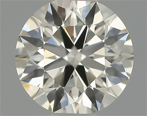 Picture of Natural Diamond 0.41 Carats, Round with Excellent Cut, J Color, VS1 Clarity and Certified by IGI