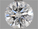 Natural Diamond 1.54 Carats, Round with Very Good Cut, F Color, VS1 Clarity and Certified by GIA