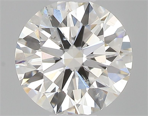 Picture of Natural Diamond 0.43 Carats, Round with Excellent Cut, H Color, SI2 Clarity and Certified by GIA