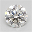 Natural Diamond 0.40 Carats, Round with Excellent Cut, H Color, VS1 Clarity and Certified by GIA