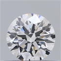 Natural Diamond 0.41 Carats, Round with Excellent Cut, E Color, VS2 Clarity and Certified by GIA