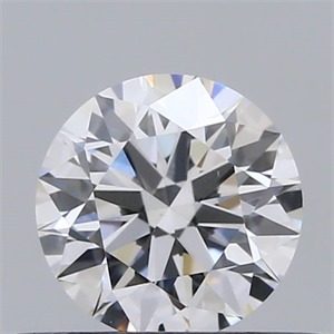 Picture of Natural Diamond 0.41 Carats, Round with Excellent Cut, E Color, VS2 Clarity and Certified by GIA