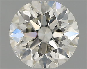 Picture of Natural Diamond 0.50 Carats, Round with Excellent Cut, H Color, SI1 Clarity and Certified by IGI