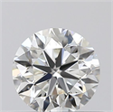 Natural Diamond 0.40 Carats, Round with Very Good Cut, I Color, VVS1 Clarity and Certified by GIA