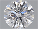 Natural Diamond 0.40 Carats, Round with Excellent Cut, D Color, SI1 Clarity and Certified by GIA