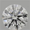 Natural Diamond 1.03 Carats, Round with Excellent Cut, D Color, VS1 Clarity and Certified by GIA