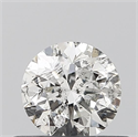 Natural Diamond 0.42 Carats, Round with Good Cut, G Color, SI2 Clarity and Certified by IGI