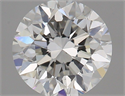 Natural Diamond 0.40 Carats, Round with Very Good Cut, I Color, SI1 Clarity and Certified by GIA