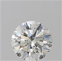 Natural Diamond 2.01 Carats, Round with Excellent Cut, J Color, VS2 Clarity and Certified by GIA