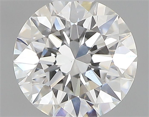 Picture of Natural Diamond 0.41 Carats, Round with Excellent Cut, F Color, SI1 Clarity and Certified by GIA