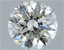 Natural Diamond 1.71 Carats, Round with Excellent Cut, H Color, VS1 Clarity and Certified by GIA