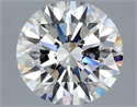 Natural Diamond 1.56 Carats, Round with Excellent Cut, H Color, IF Clarity and Certified by GIA